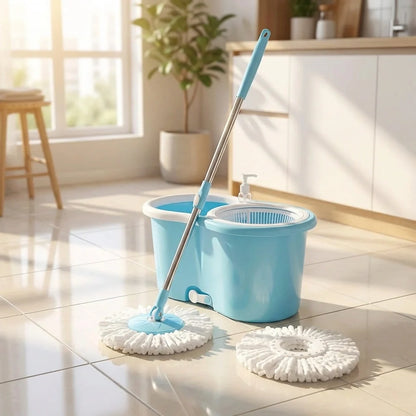 360° Self-Spinning Mop Set