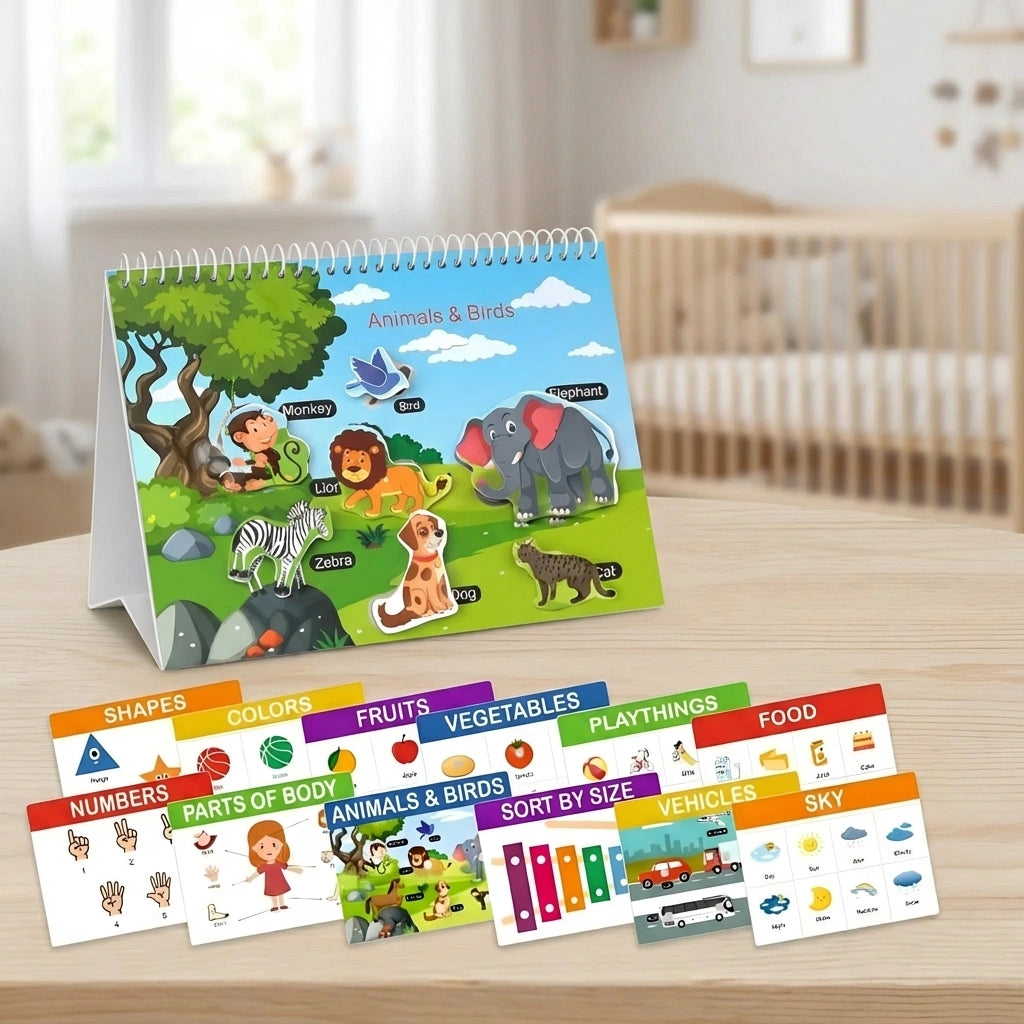 Stick & Learn Toddler Binder