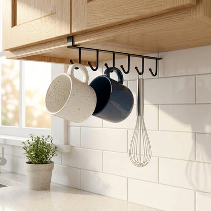Under-Cabinet Hook Organizer