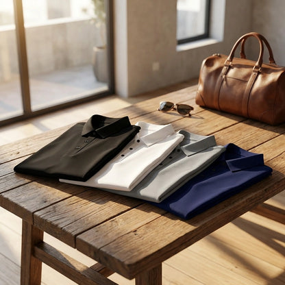 Matte Finish Polo 4-Pack