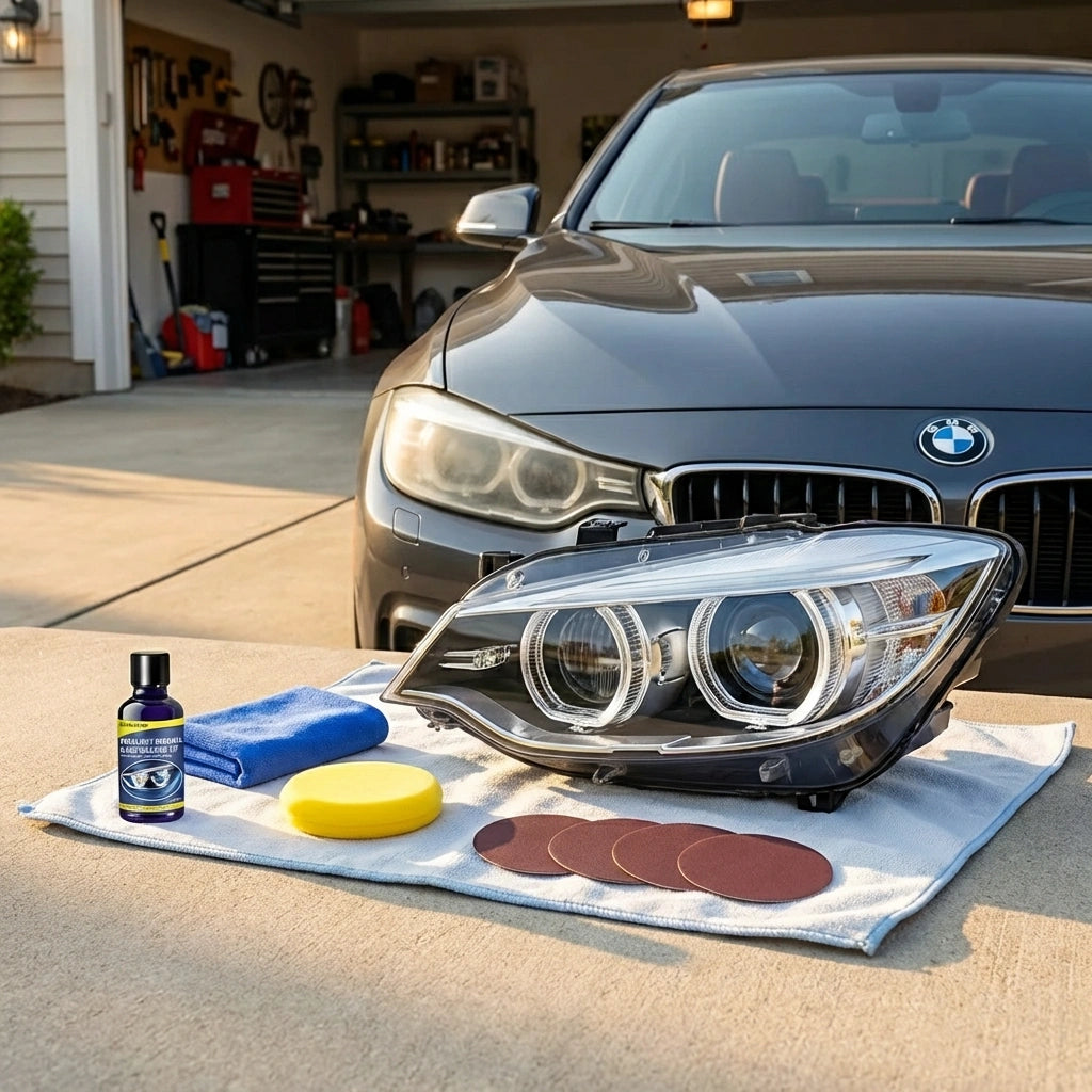 Headlight Renewal and Restoration Kit 200 ml Pack of 2