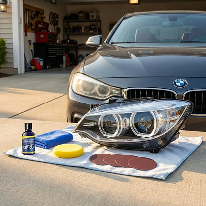 Headlight Renewal and Restoration Kit 200 ml Pack of 2