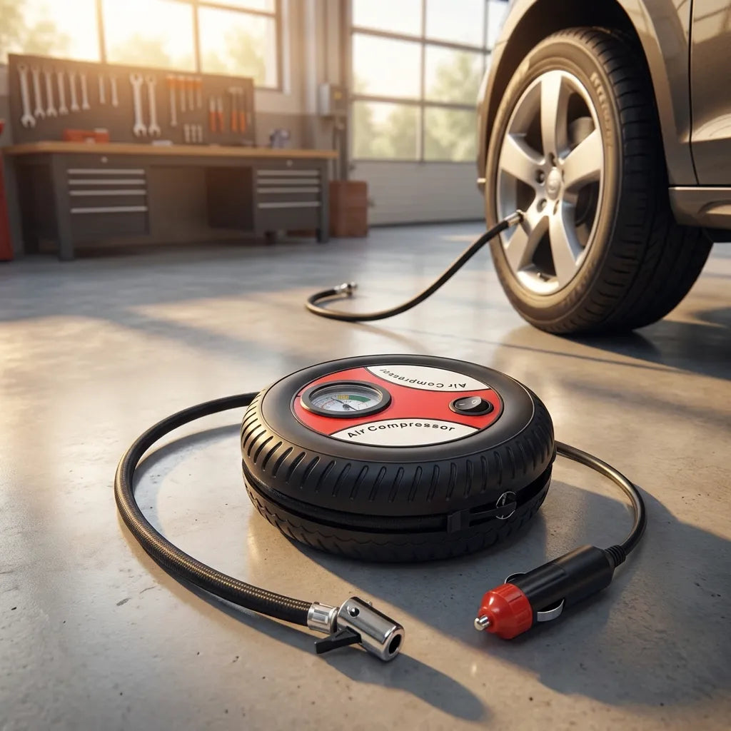 Portable Tyre Inflator Pump