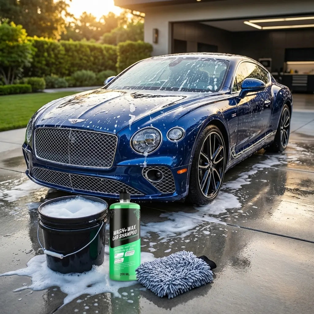 Wash & Wax Car Shampoo