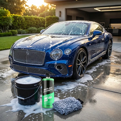Wash & Wax Car Shampoo
