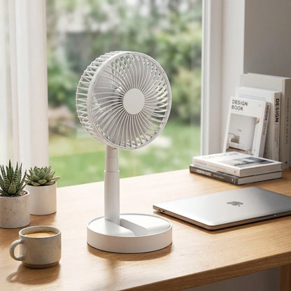 Powerful Rechargeable High Speed Table Desk Fan