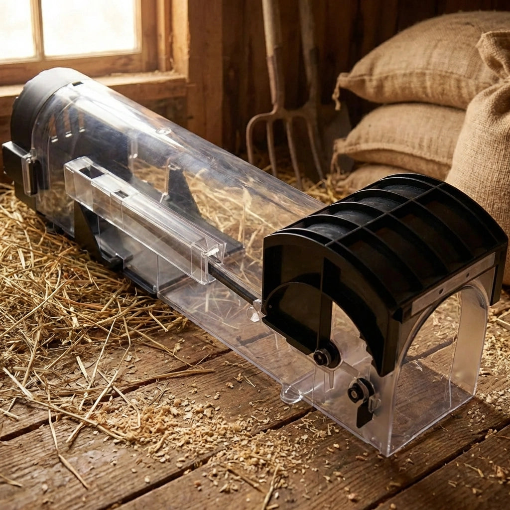 Smart Self-Locking Mousetrap