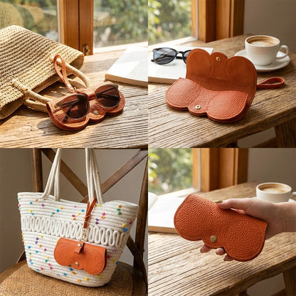 Leather Eyewear Case Set