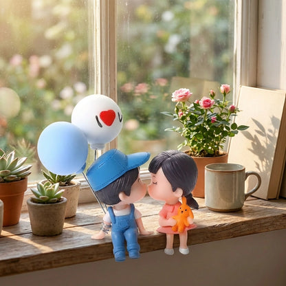 Couple Car Decoration Cute Cartoon Couples