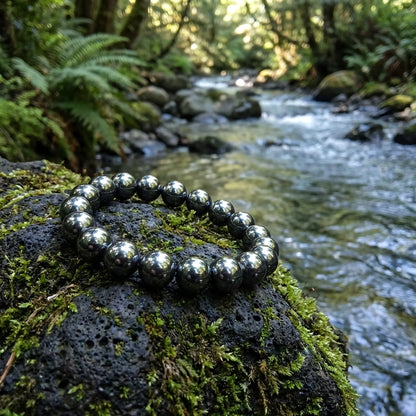 Magnetic Hematite Bracelet Set