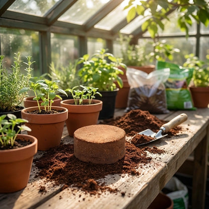 Organic Coconut Coir Bricks