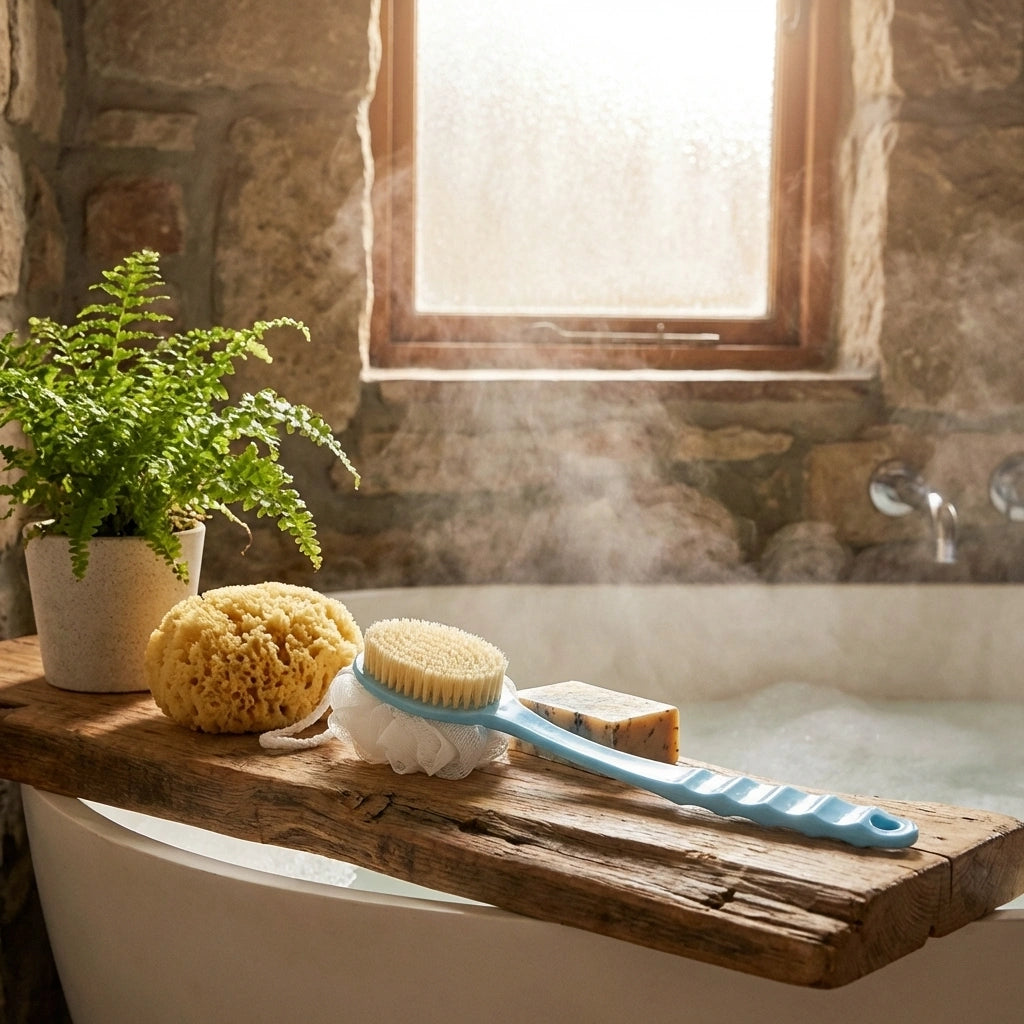 Double Sided Bath Brush Scrubber for bathing