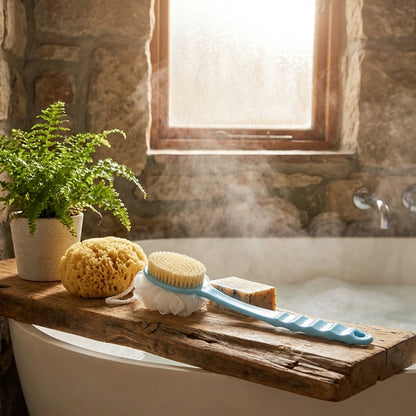 Double Sided Bath Brush Scrubber for bathing