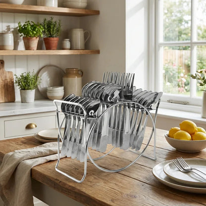 Best 24 pc stainless steel cutlery set - flatware sets | 2026 | fast shipping