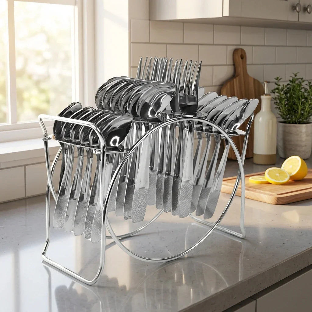 Best 24 pc stainless steel cutlery set - flatware sets | 2026 | fast shipping