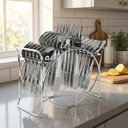 Best 24 pc stainless steel cutlery set - flatware sets | 2026 | fast shipping