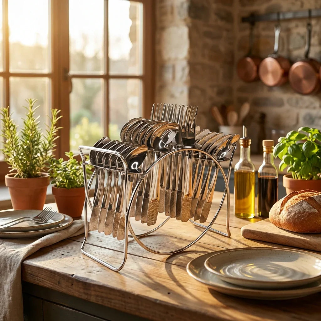 Best 24 pc stainless steel cutlery set - flatware sets | 2026 | fast shipping