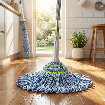 Squeeze Twist Mop Self Wringing Mop Stainless Steel Handle