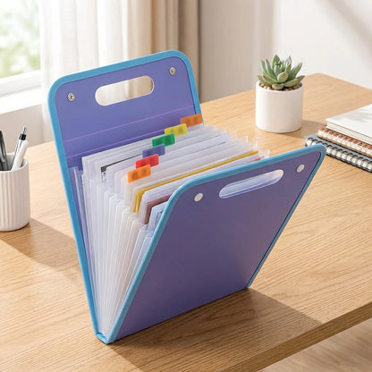 Expandable Document Organizer Folder