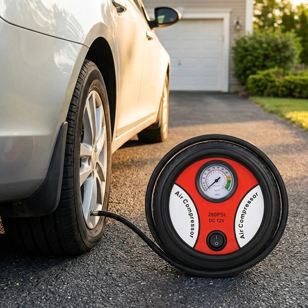 Automatic Car Air Compressor