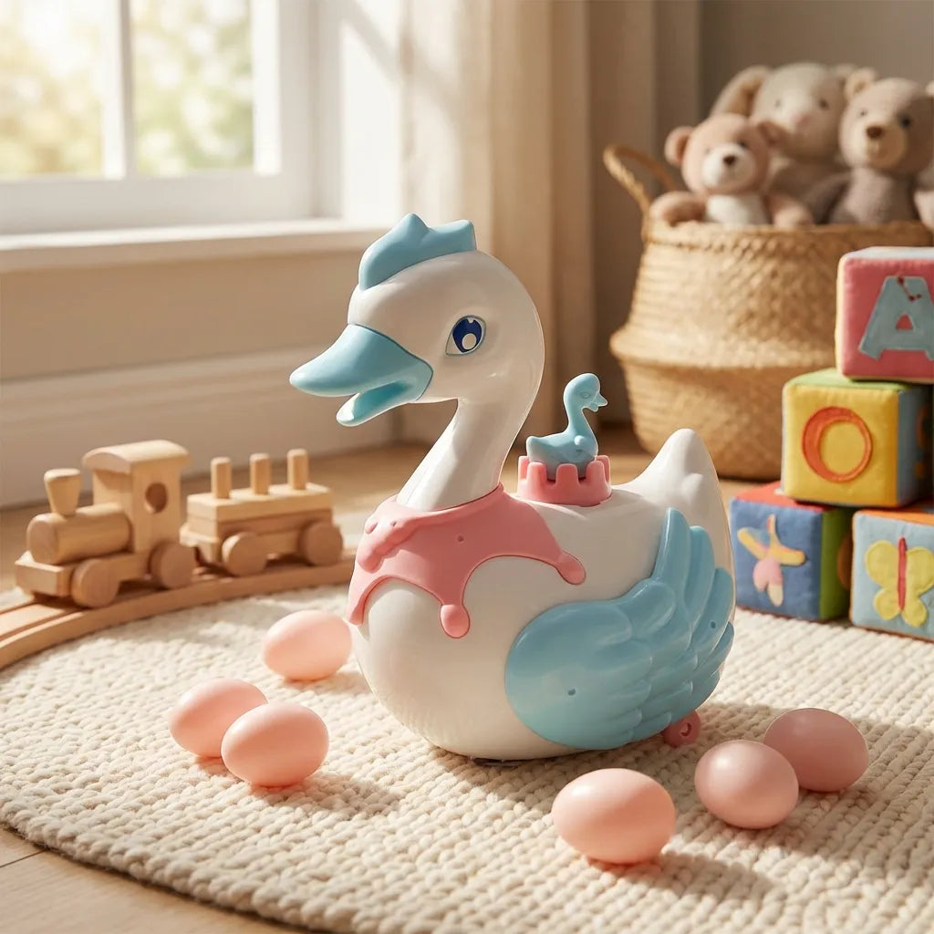 Musical Egg-Laying Swan