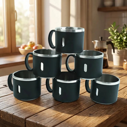 Stainless Steel Mug Set