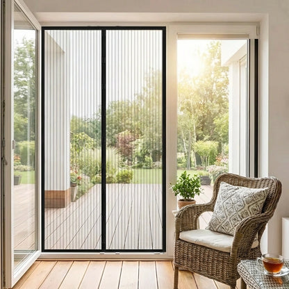 Mesh Magnetic Mosquito Screen Door Net Curtain
