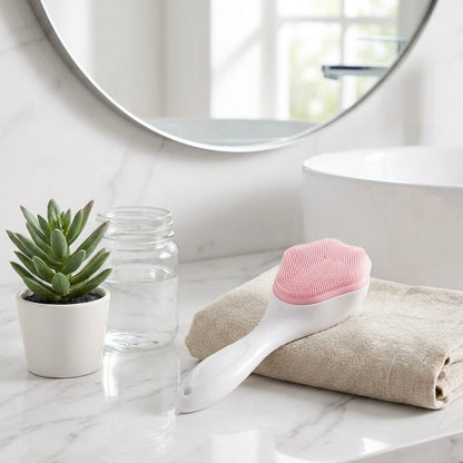 Silicone Facial Cleansing Brush Skin Skin Easy to Clean Scrubber