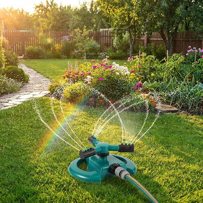 360° Rotating Lawn Sprinkler