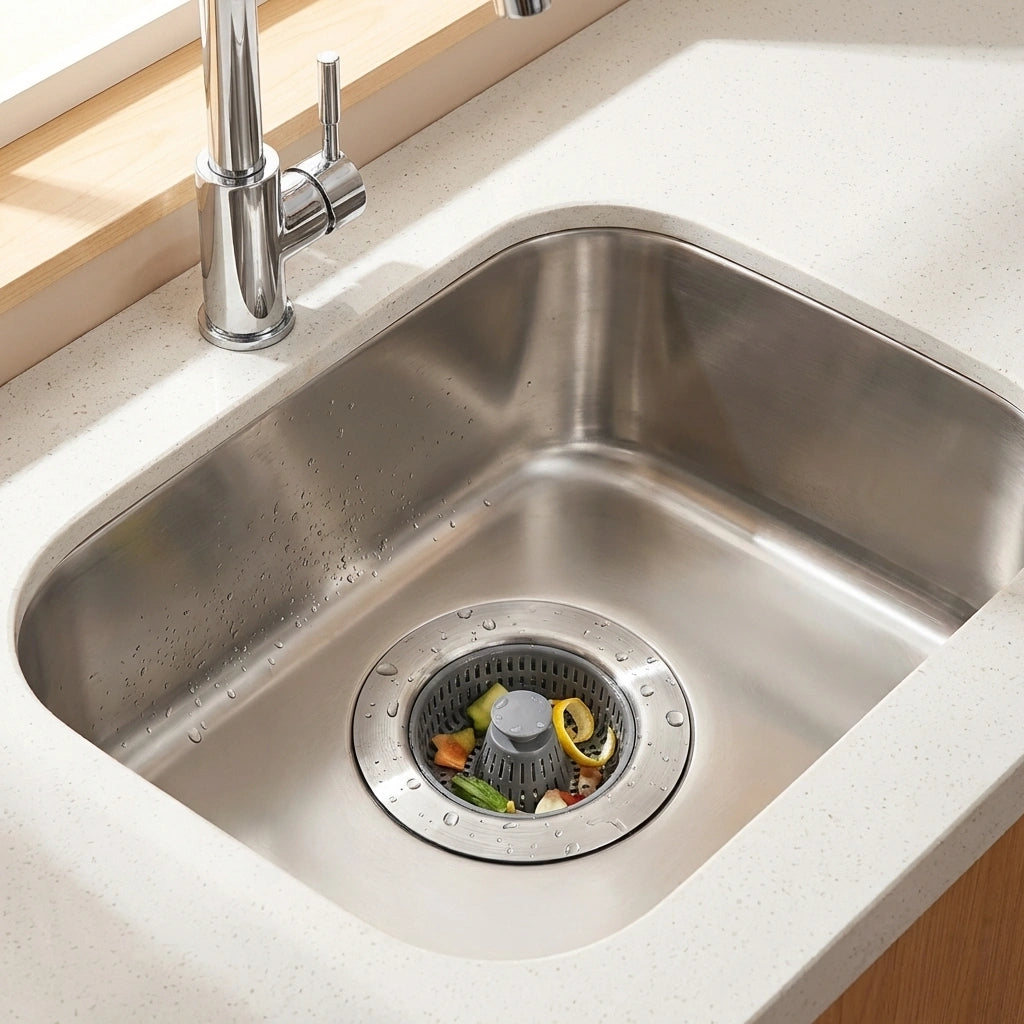 Clog-Proof Sink Strainer