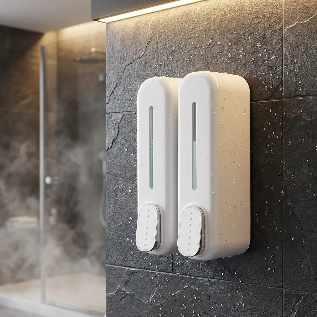 Press Wall-Mounted Dispenser Soap Manual (Pack of 2)
