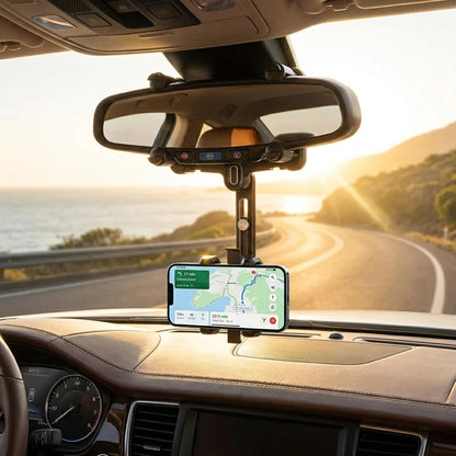 Rearview Mirror Phone Holder for Car
