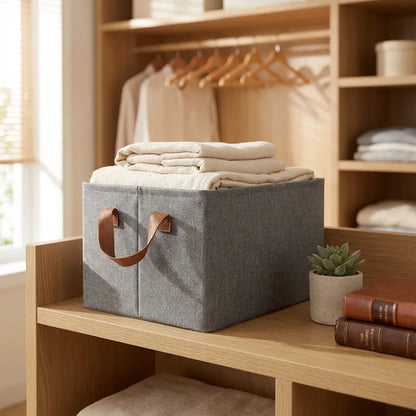 Flexi Fold Large Cloth Basket (Pack of 2)