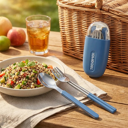 Travel Kawaii Cutlery Set