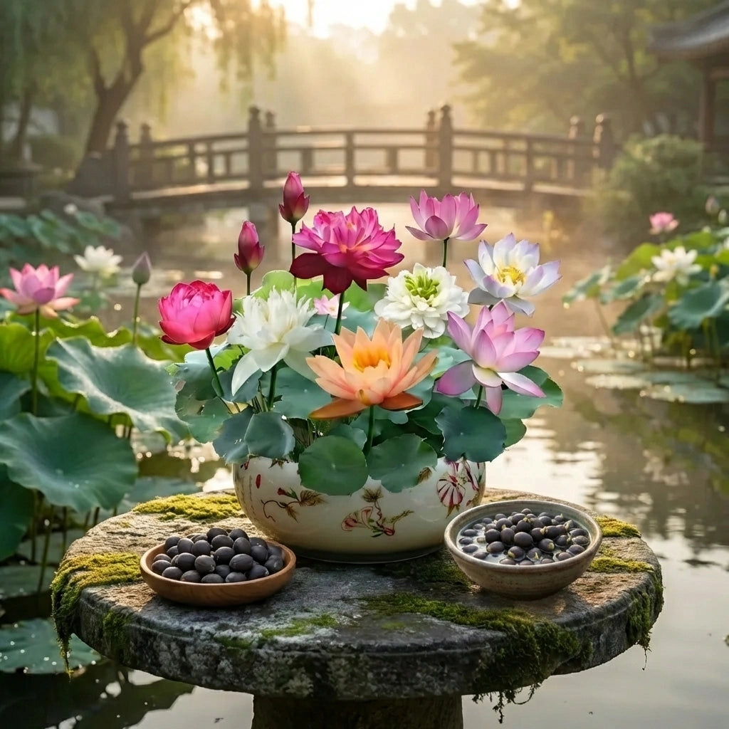 Bonsai lotus flower seeds