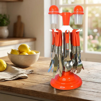 Best 26-piece luxury cutlery set with stand - flatware sets | 2026 | fast shipping