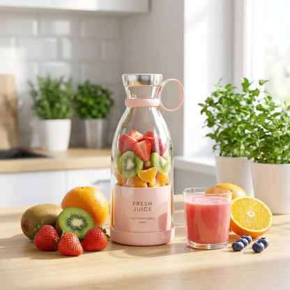 Electric Portable Mini Juicer Bottle