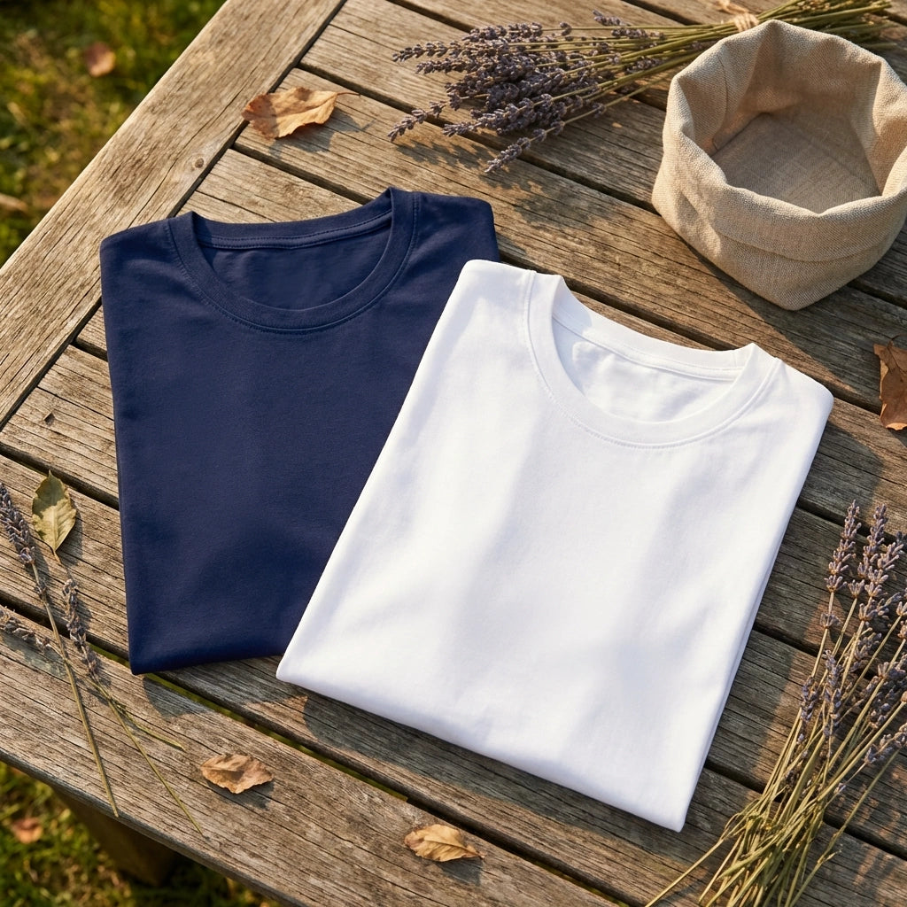 Cotton Printed Tees Pack Of 2