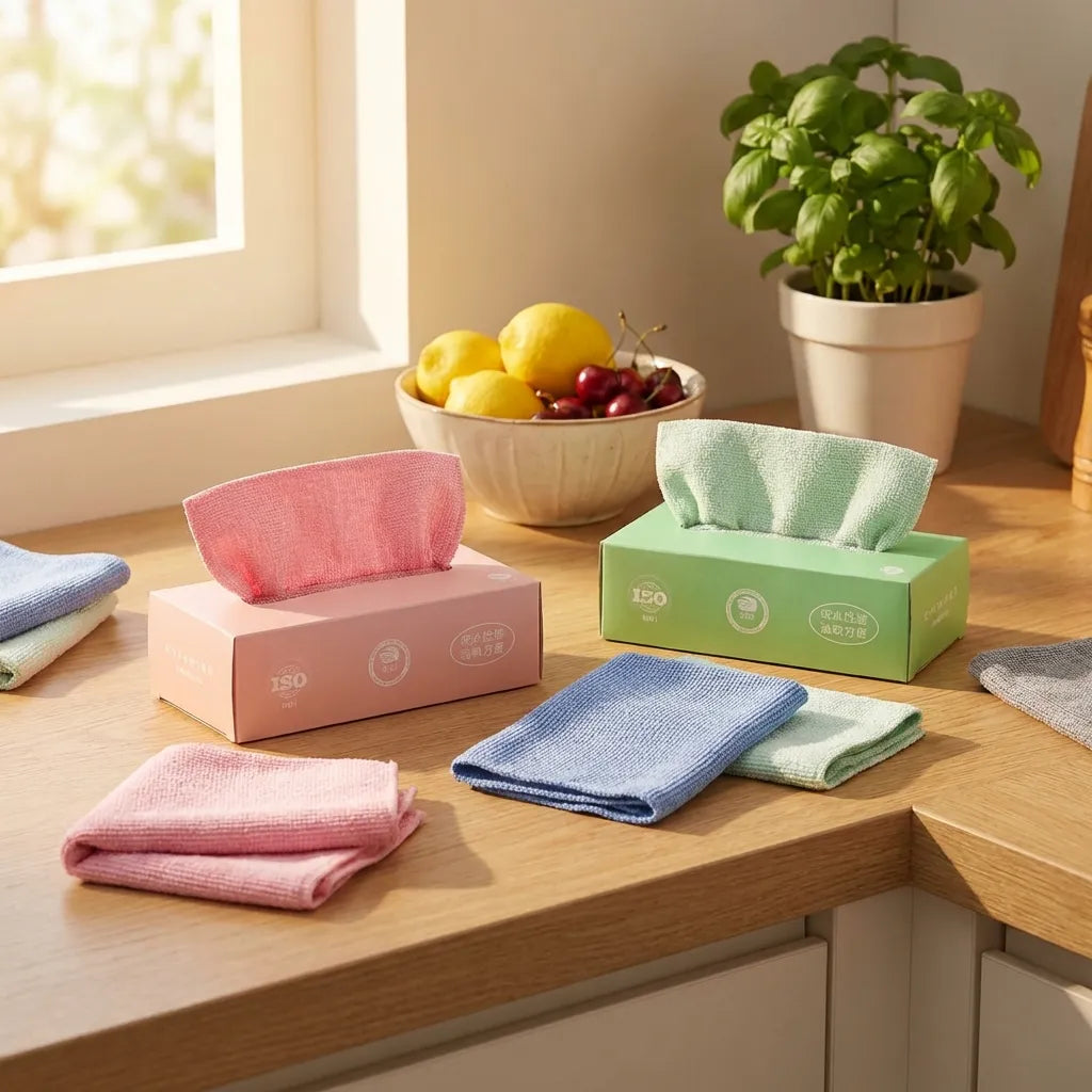 Microfiber Cleaning Cloth - 20 PCS (Pack of 1)