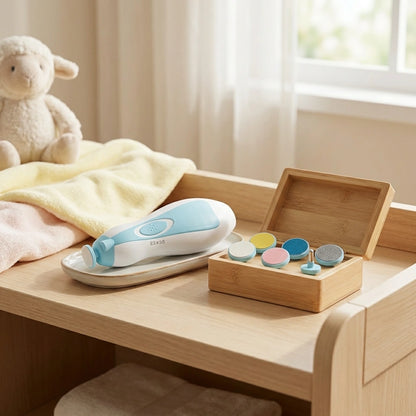 Electric Nail Trimmer Set For Baby
