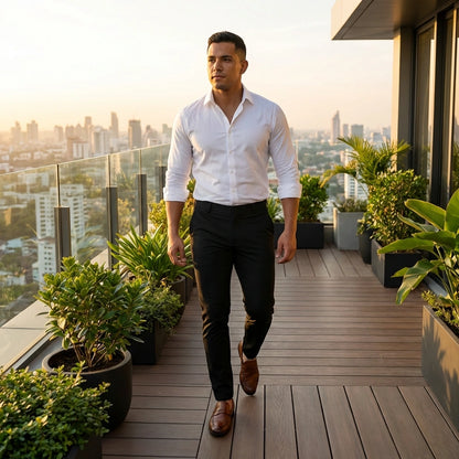 Men's Stretch Dress Pants 3-Pack