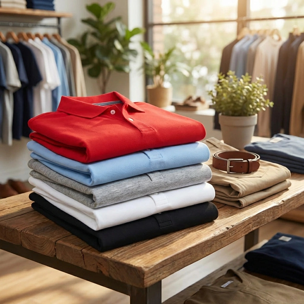 Matty Polo T-Shirt Set