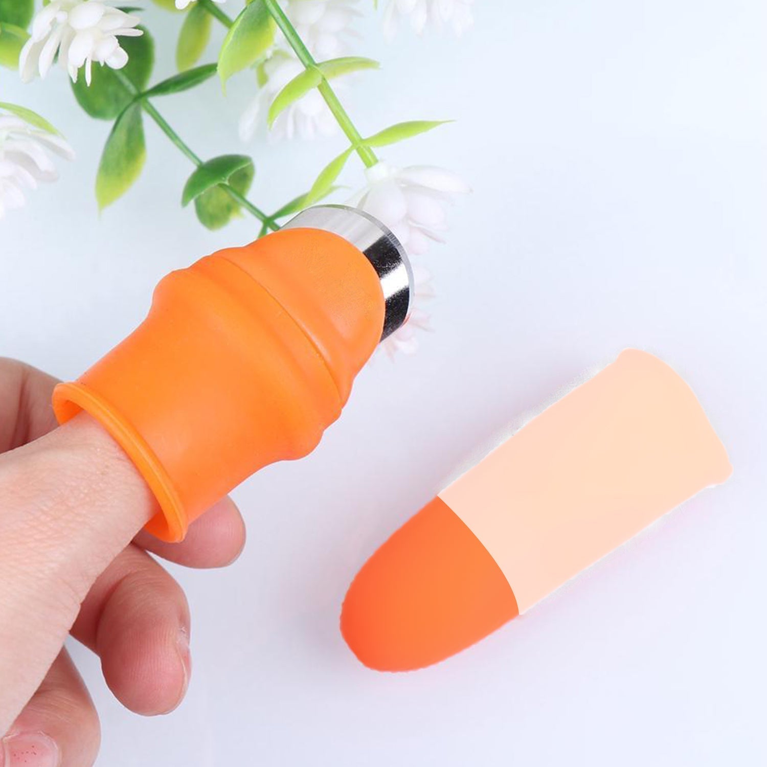 2662v 1 Pair V Thumb Cutter With Box Used In All Kinds Of Household And Official Kitchen Purposes For Peeling Cutting