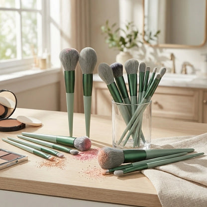 13 Pcs Makeup Brush with Pouch Set