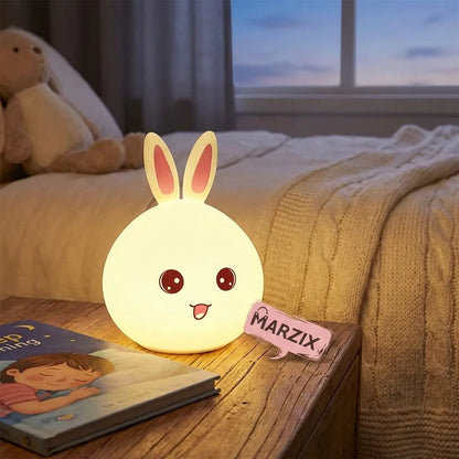 Rabbit Silicone Touch Sensor Night Light