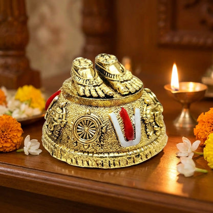 Antique Lord Balaji Charan Paduka