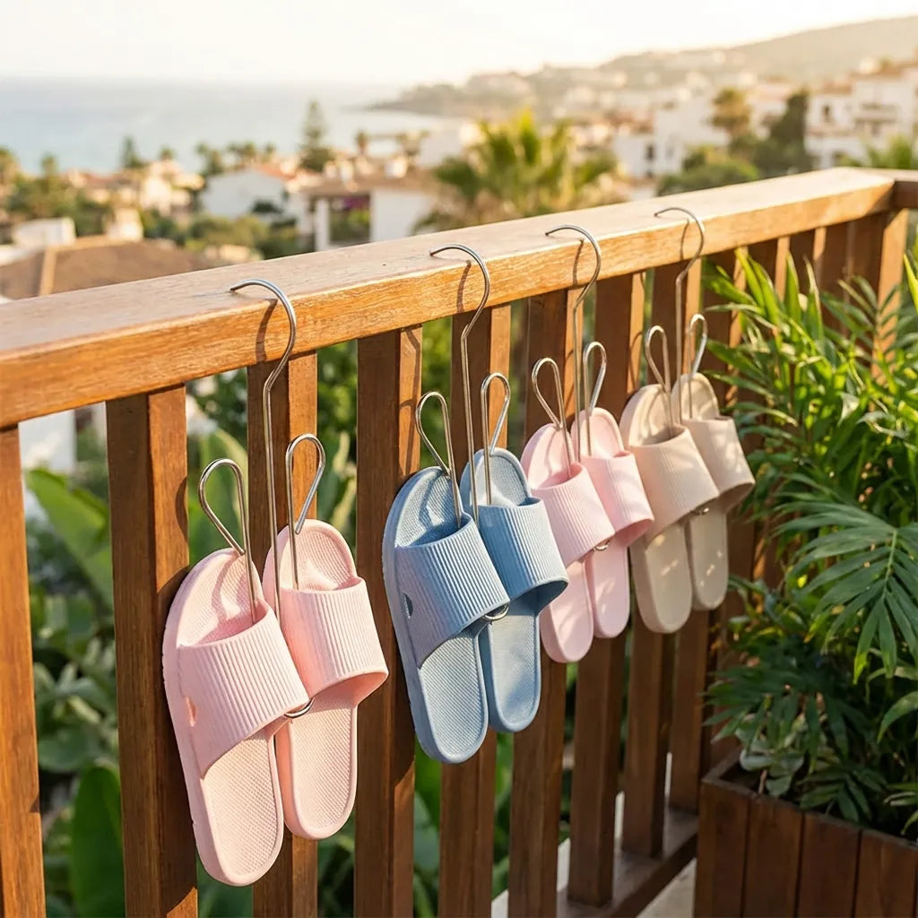 Stainless Steel Shoe Hangers (3-Pack)