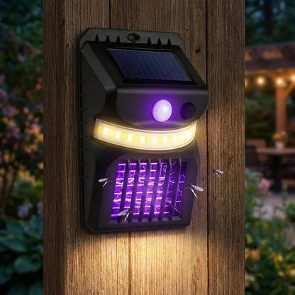 Solar Bug Zapper & Light