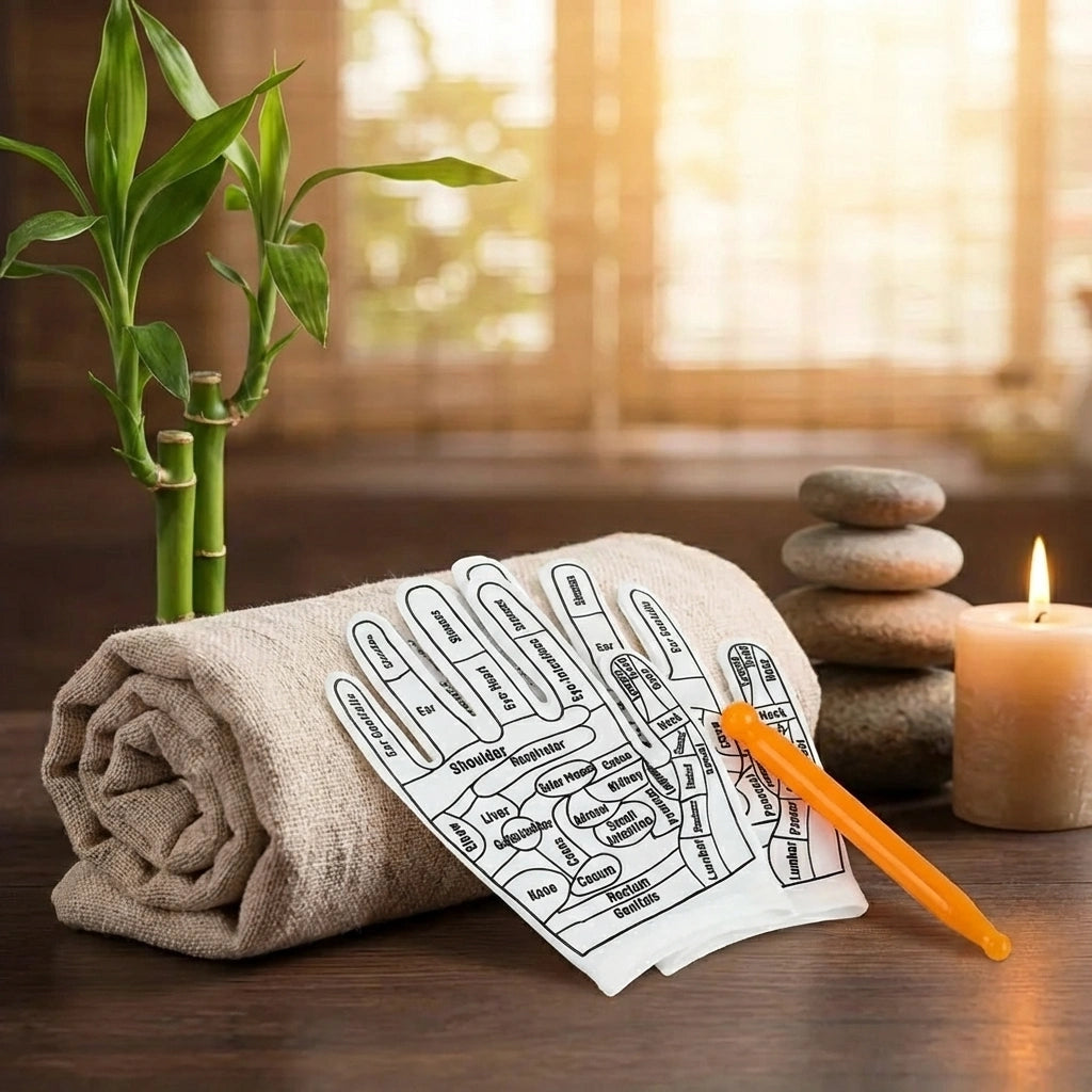 Textured Cotton Hand Gloves