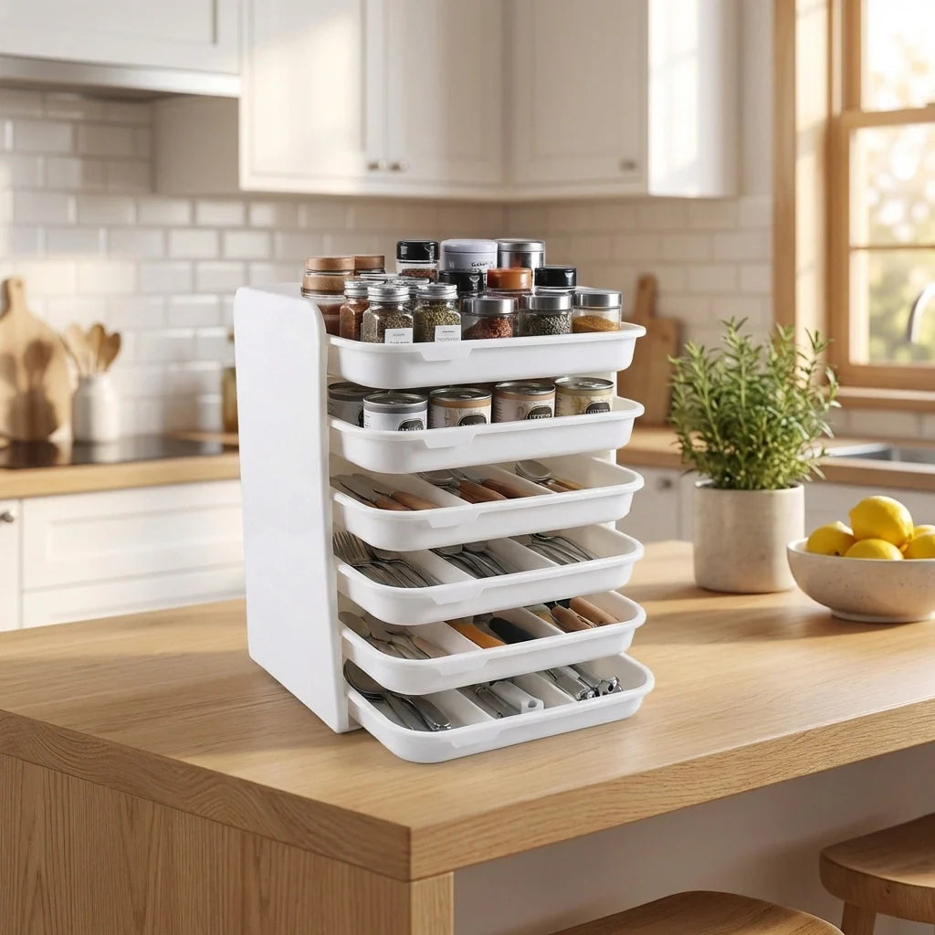 6-Layer Wall Hanging Storage Rack